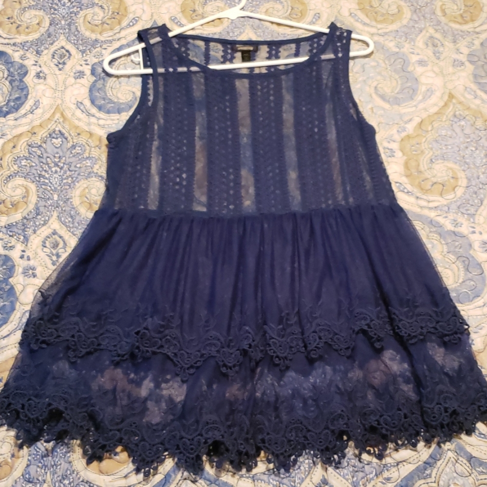Blue Blouse SMALL